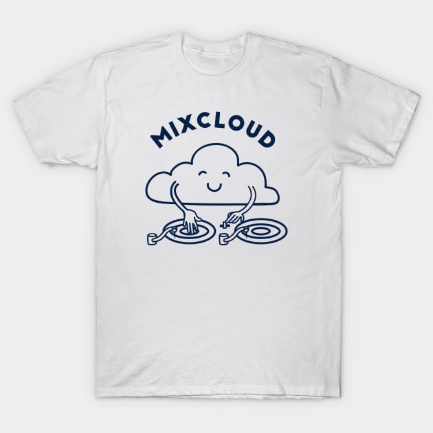 MixCloud T-Shirt by Moe Tees